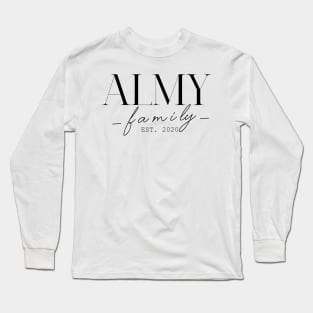 Almy Family EST. 2020, Surname, Almy Long Sleeve T-Shirt